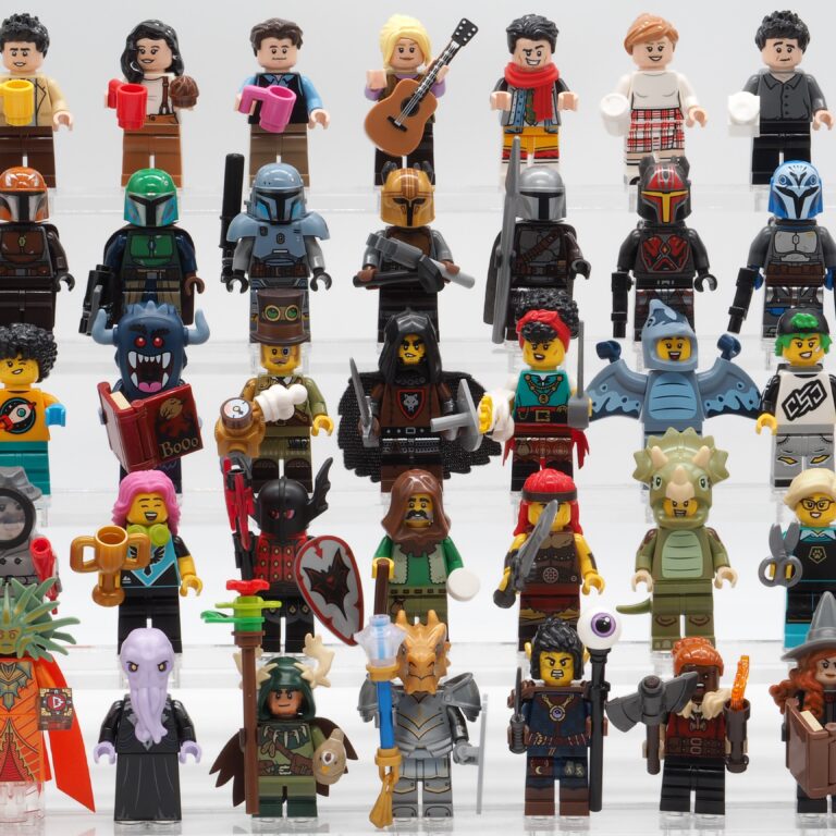 Pódium para minifiguras LEGO CALCORAN 60