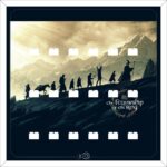 Marco para minifiguras LEGO BAKURA 25 LOTR FELLOWSHIP Bb