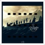 Marco para minifiguras LEGO BAKURA 25 LOTR FELLOWSHIP Bn