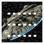 Marco para minifiguras LEGO BAKURA 25 SW Halcón Milenario Bb