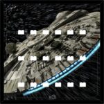 Marco para minifiguras LEGO BAKURA 25 SW Halcón Milenario Nb