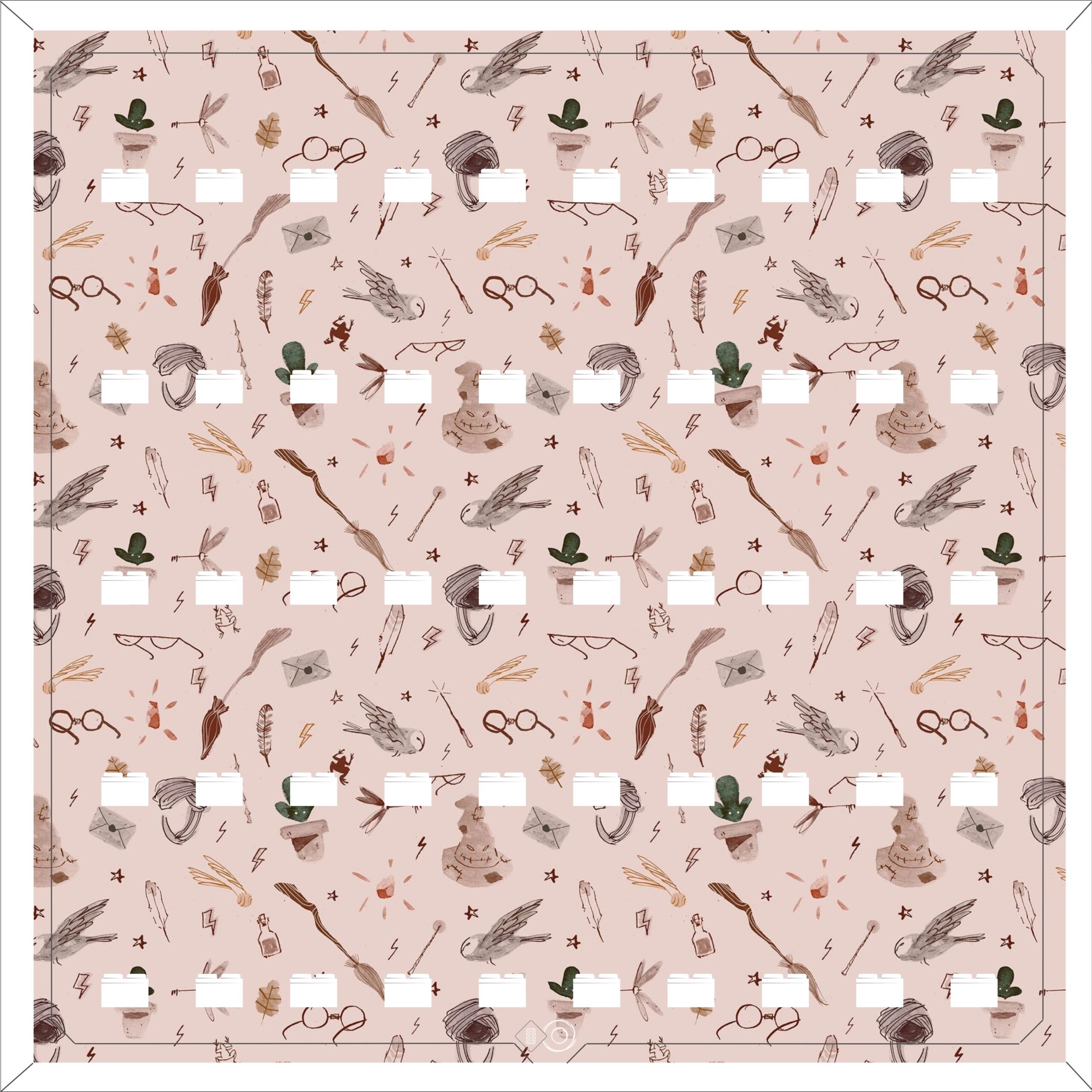 Marco para minifiguras LEGO BAKURA 35 HP WIZARD Bb Marco para minifiguras LEGO BAKURA 35 HP WIZARD Bb