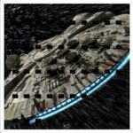 Marco para minifiguras LEGO BAKURA 35 SW Halcón Milenario Bn