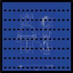 Marco para minifiguras LEGO BAKURA 50 LEGO MINIFIG Nn