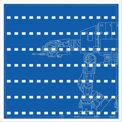 Marco para minifiguras LEGO BAKURA 50 SW AT-AT Bb