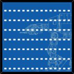 Marco para minifiguras LEGO BAKURA 50 SW AT-AT Nb