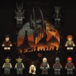 Marco para minifiguras LEGO BAKURA 25 LOTR BARAD DUR Nn2