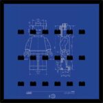 Marco para minifiguras LEGO BAKURA 25 LEGO MINIFIG Nn