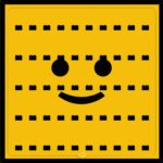 Marco para minifiguras LEGO BAKURA 35 LEGO HEAD Nn