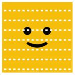 Marco para minifiguras LEGO BAKURA 50 LEGO HEAD Bb