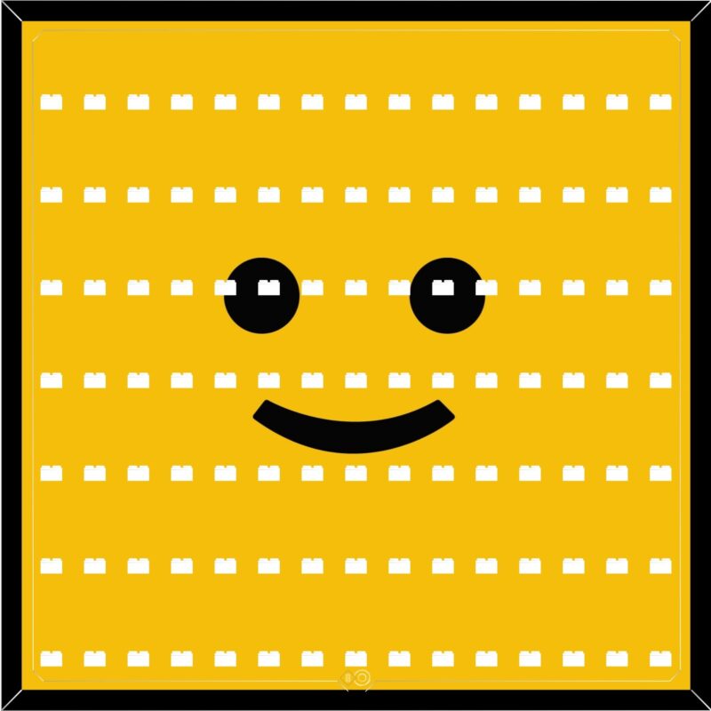 Marco para minifiguras LEGO BAKURA 50 LEGO HEAD Nb